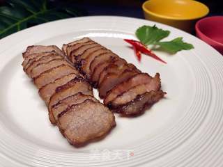 【兔子爱厨房·中秋家宴】烤猪颈叉烧的做法步骤:6