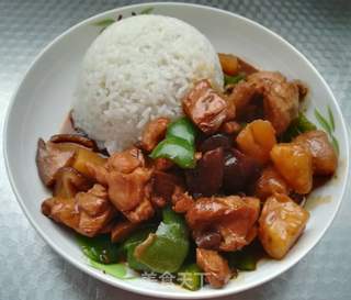 黄焖鸡米饭的做法步骤:11