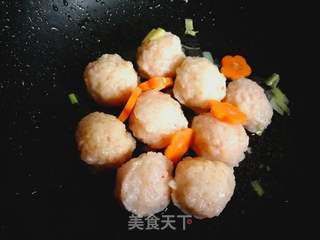 溜虾丸的做法步骤:5