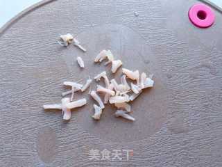 干贝杂蔬双色粥的做法步骤:8
