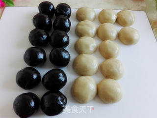 黑芝麻月饼的做法步骤:3