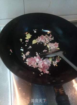 肉末版油泼面的做法步骤:5