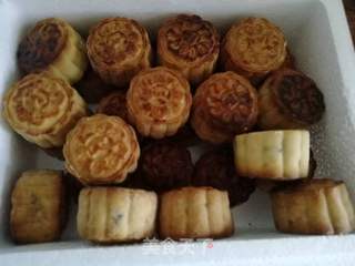 五仁月饼的做法步骤:5