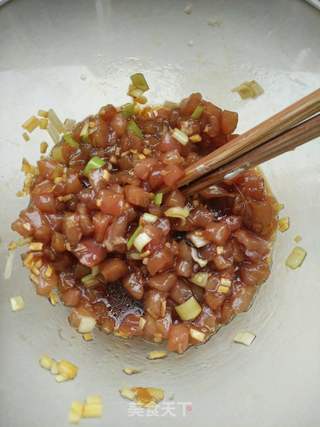冬瓜肉包的做法步骤:3