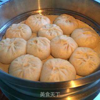 家常青椒南瓜包的做法步骤:12