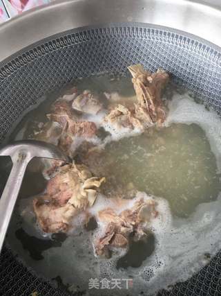 大骨肉汤面的做法步骤:6