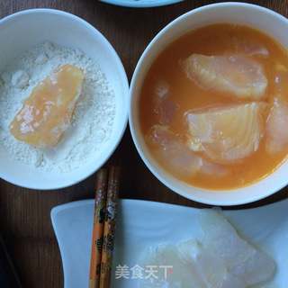 炸巴沙鱼柳的做法步骤:4
