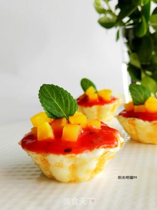 烤花朵鸡蛋盏的做法步骤:11