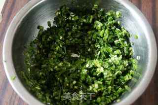 全麦韭菜鸡蛋饼的做法步骤:3