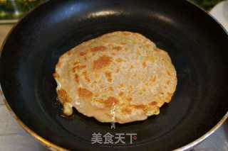 全麦韭菜鸡蛋饼的做法步骤:10