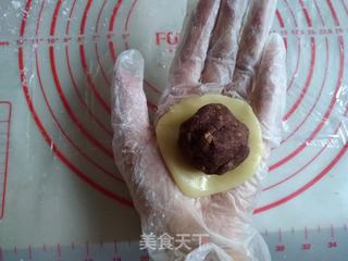 螃蟹月饼的做法步骤:6