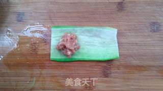 萝卜蒸肉卷的做法步骤:4