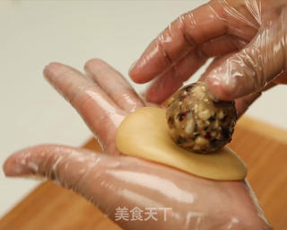五仁月饼的做法步骤:21