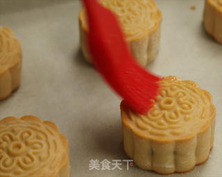 五仁月饼的做法步骤:24