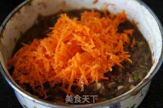 鸵鸟肉馅烫面蒸饺的做法步骤:2