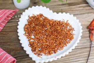 香炒银鱼的做法步骤:8