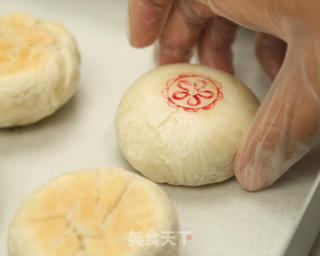 酥皮月饼的做法步骤:28