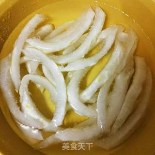 蒜辣柚皮的做法步骤:6