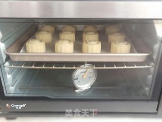 奶黄流心月饼的做法步骤:26