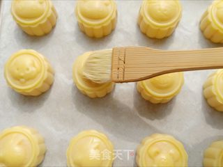 奶黄流心月饼的做法步骤:27