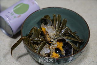 鱼丸蟹粥的做法步骤:4