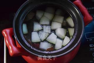 山楂陈皮冬瓜排骨汤的做法步骤:5