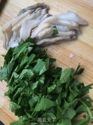青菜肉末鲍鱼粥的做法步骤:5