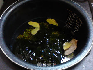 清润甘甜海带绿豆沙的做法步骤:6