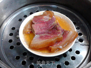 玫瑰云腿月饼馅的做法步骤:4