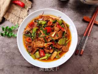 泡椒猪肝的做法步骤:13