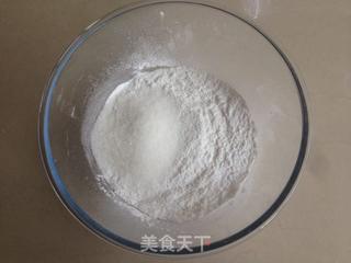 椰蓉蔓越莓冰皮月饼的做法步骤:2