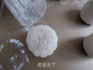椰蓉蔓越莓冰皮月饼的做法步骤:10
