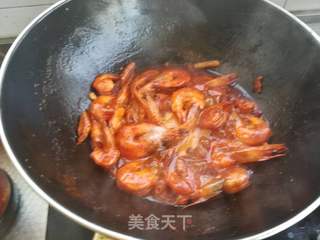 油焖大虾的做法步骤:10