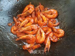 油焖大虾的做法步骤:11