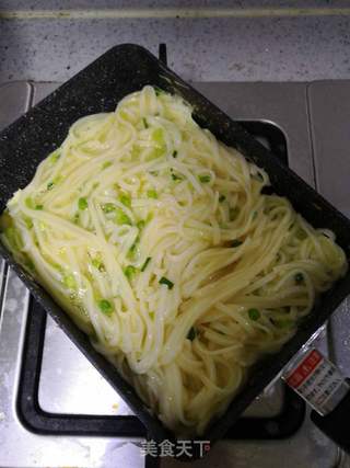 挂面蛋饼的做法步骤:9