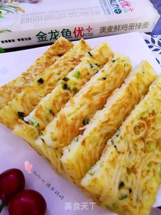 挂面蛋饼的做法步骤：13