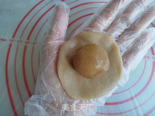 流心咖啡冰皮月饼的做法步骤:8