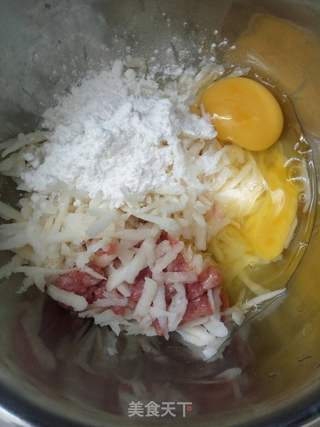 藕香肉饼的做法步骤:2