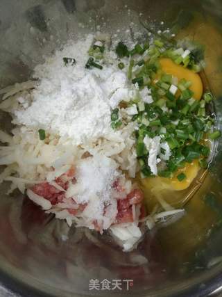 藕香肉饼的做法步骤:3