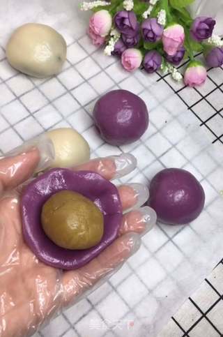 冰皮月饼的做法步骤:11