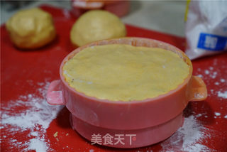 南瓜豆沙月饼(蒸制版)的做法步骤:8