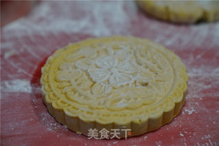 南瓜豆沙月饼(蒸制版)的做法步骤:9
