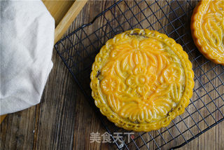 南瓜豆沙月饼(蒸制版)的做法步骤:10