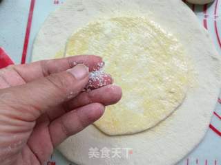千层葱香发面饼的做法步骤:11