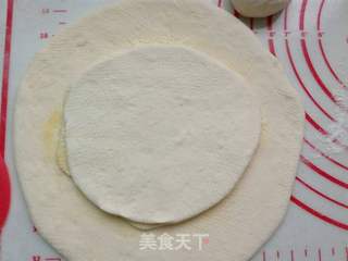 千层葱香发面饼的做法步骤:12