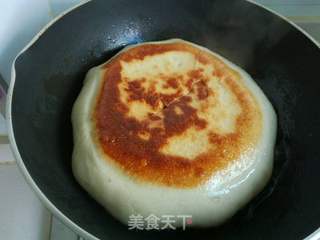 千层葱香发面饼的做法步骤:19