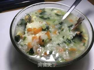 鲍鱼梭子蟹粥的做法步骤:8