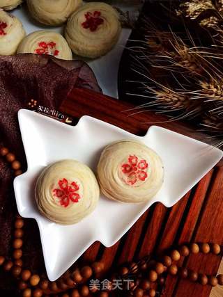酥皮月饼的做法步骤:15