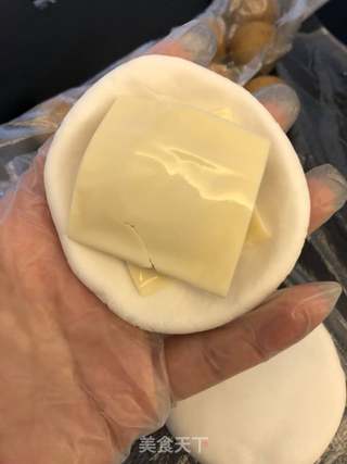 芝芯豆沙糯面饼的做法步骤：8
