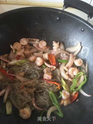 海鲜粉丝煲的做法步骤：11